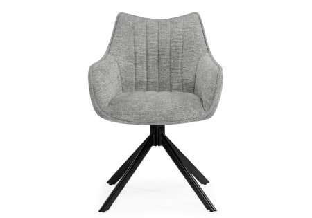 Стул на металлокаркасе Denever серый, черный