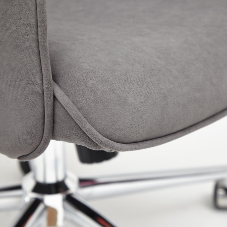 Кресло CHARM флок, серый, 29