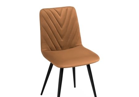 Стул Ральф кирпичный, черный