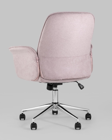 Стул офисный Simona розовый Стул офисный Simona розовый