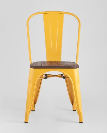 Стул TOLIX WOOD желтый Стул TOLIX WOOD желтый