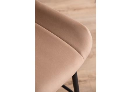 Барный стул Седа 360 бежевый (zd 210), черный np