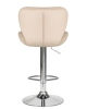 Стул барный BARNY бежевый велюр MJ9-10 Стул барный BARNY бежевый велюр MJ9-10