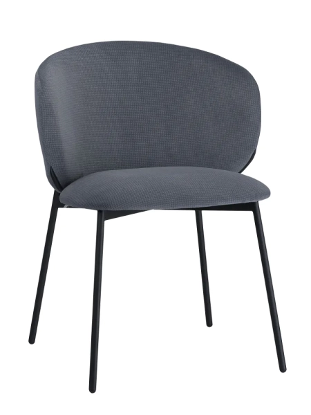 Стул для кухни SOLIS серый гусиная лапка BERNS 996, комплект 2шт