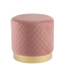 Пуф FS-002-40 пепельно розовый 23