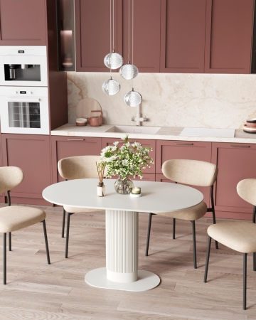 Стул обеденный Ayla бежевый