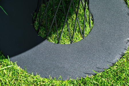 "Диего" обеденная группа на 4 персоны со стульями "Марсель", столешница "серый гранит"