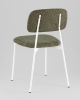 Стул Chao зеленый белые ножки 2 шт.