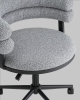 Кресло офисное Ponty серый с черными ножками