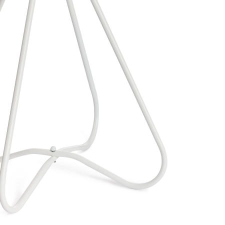 Столик журнальный GLAND металл, 40*40*45 см, белый