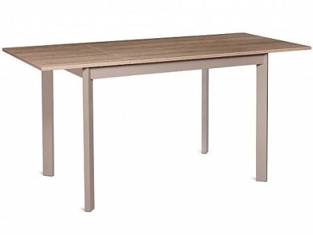 НЕЛЬСОН-110(155)х68, стол раздвижной, дуб гладстоун, капучино