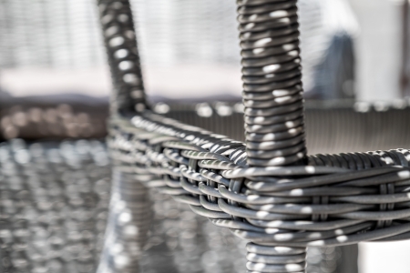 "Фредо" обеденная группа плетеная, цвет графит "Фредо" обеденная группа плетеная, цвет графит