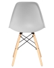 Стул обеденный DSW ножки светлый бук, светло-серый GR-01