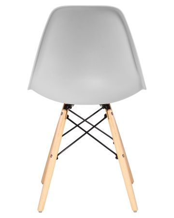 Стул обеденный DSW ножки светлый бук, светло-серый GR-01