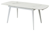 Стол ELIOT 120 GLOSS STATUARIO WHITE SINTERED STONE, WHITE