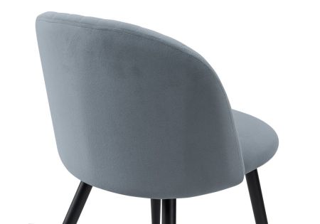 Стул Gabi 1 серый, черный