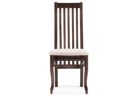 Стул деревянный Арлет ткань латте, венге коричневый