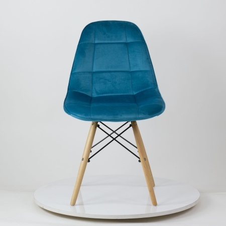 Стул Pulsante бирюзовый велюр