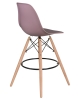 Стул барный DSW BAR ножки светлый бук сиреневый P-04
