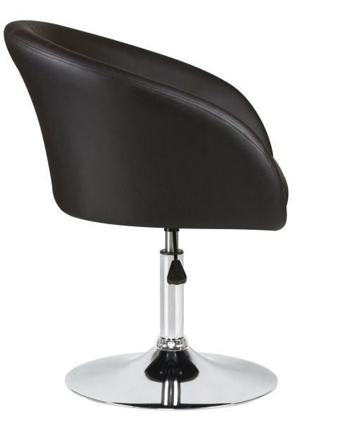 Кресло дизайнерское EDISON (чёрный)