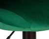 Набор 2 шт Стул барный LOGAN BLACK, зеленый велюр (MJ9-88)