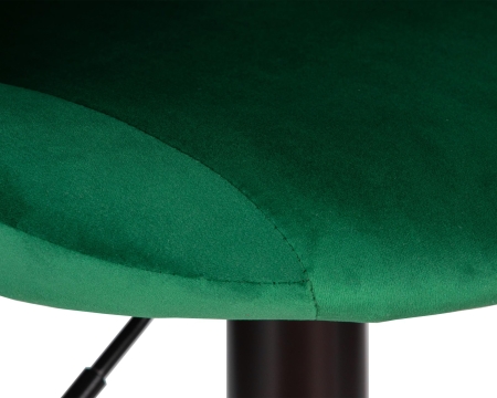 Набор 2 шт Стул барный LOGAN BLACK, зеленый велюр (MJ9-88)