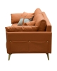 Диван CALIFORNIA NAPPA SF002 (3-х местный) коричневый Диван CALIFORNIA NAPPA SF002 (3-х местный) коричневый