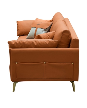 Диван CALIFORNIA NAPPA SF002 (3-х местный) коричневый Диван CALIFORNIA NAPPA SF002 (3-х местный) коричневый