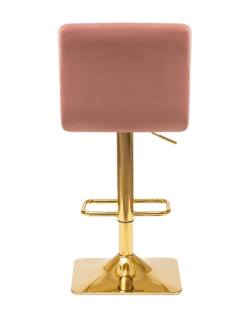 Набор 2 шт Стул барный GOLDIE, пудрово-розовый велюр (MJ9-32)
