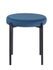 Табурет Maso велюр синий