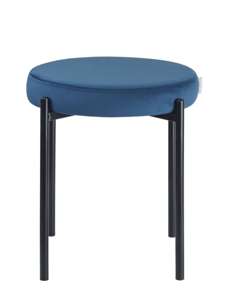 Табурет Maso велюр синий
