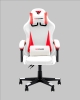 Кресло спортивное Phantom TopChairs бело-красный