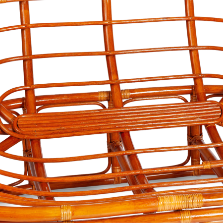 Диван MAMASAN/МАМАСАН 23/02 W, с подушкой, серый, коричневый