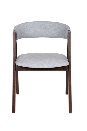 Стул "Честер 1" бук, ткань Айсберг сильвер
