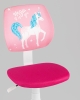 Кресло компьютерное детское ЛОЛО Unicorn, пластик белый