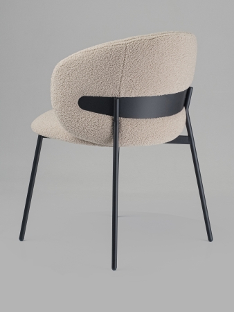 Стул для кухни SOLIS бежевый экомех HUSH 130