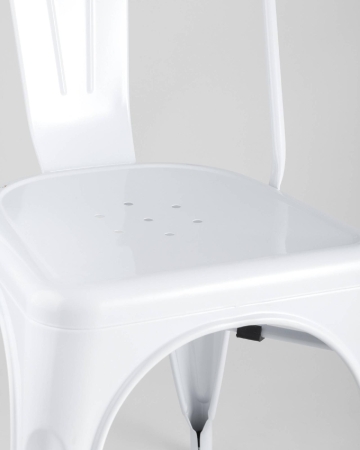 Стул TOLIX белый глянцевый