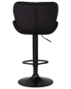 Набор 2 шт Стул барный BARNY BLACK, черный велюр (MJ9-101)