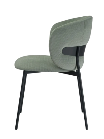 Стул для кухни SOLIS зеленый гусиная лапка BERNS 695, комплект 2шт