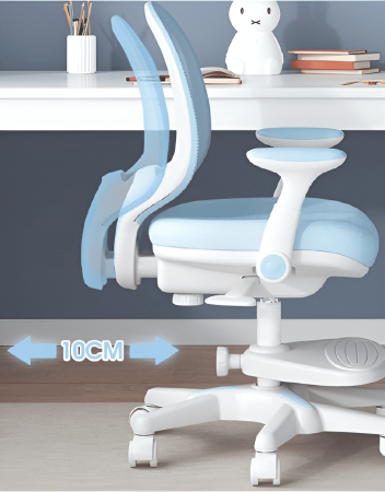 Детское кресло Kids 101 ткань темно-серый