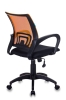 Кресло CH-695N и OR и TW-11 спинка сетка оранжевый TW-38-3 сиденье черный TW-11