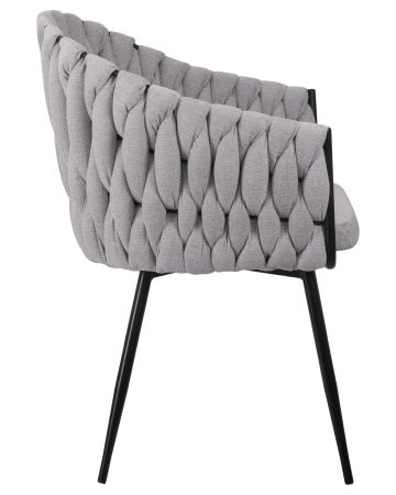 Стул обеденный MATILDA серая ткань LAR 275-17