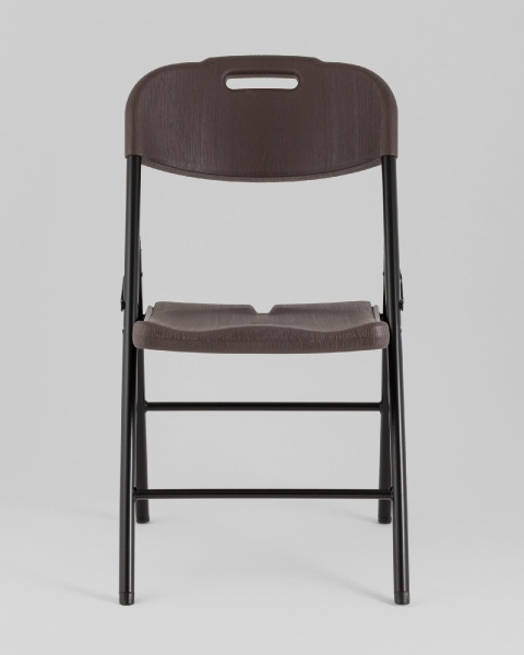 Стул складной банкетный коричневый под дерево