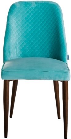 Стул Alen ментоловый, темный орех