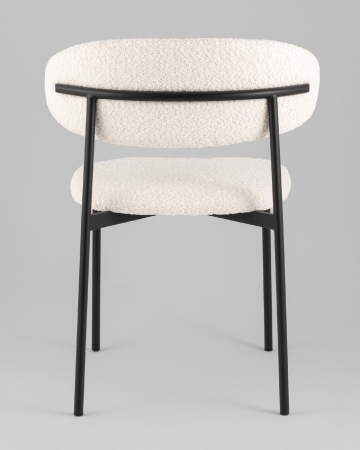 Стул Sevyn букле молочный