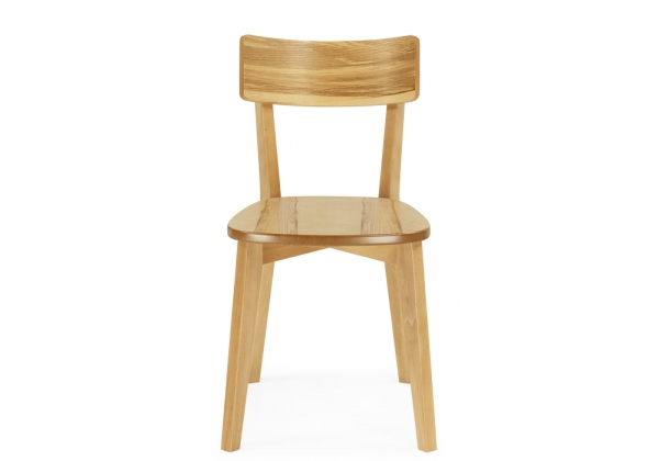 Стул деревянный Линда жесткое сидение дуб, вивид дуб
