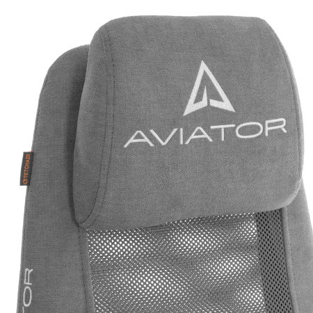 Кресло AVIATOR PLT metalBL серое
