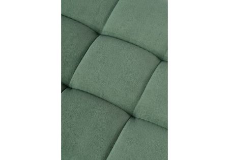 Барный стул Лофт катания изумруд, черный матовый