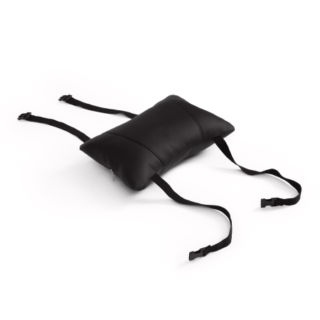 Кресло DRIVER (22) экокожа и ткань, черный и черный