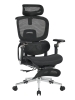 Кресло офисное TopChairs Prodigy с оттоманкой черный Кресло офисное TopChairs Prodigy с оттоманкой черный